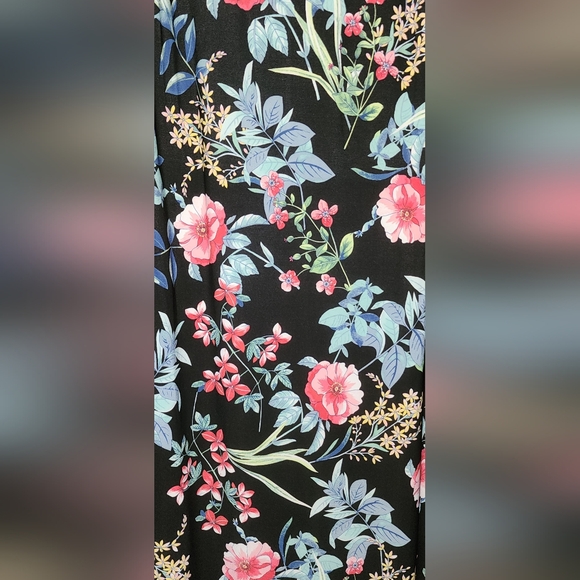 Floral print Tommy Hilfiger jersey shift dress    sz: 8 - NEW! - Picture 3 of 10